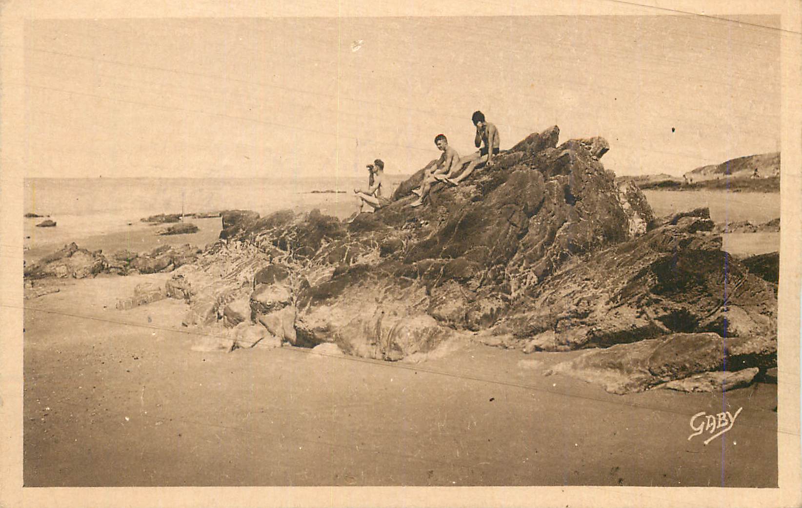 CPA Saint Brevin L Ocean Rochers du Pointeau 