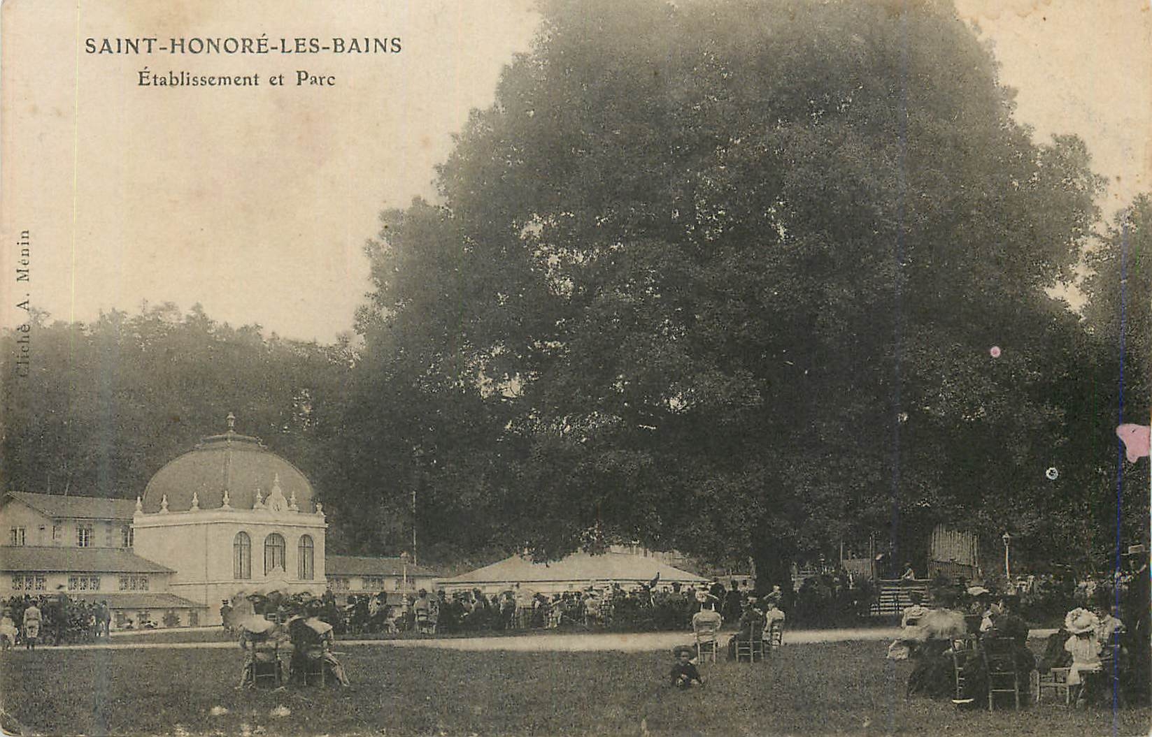 CPA Saint Honore les Bains Etablissement et Parc 