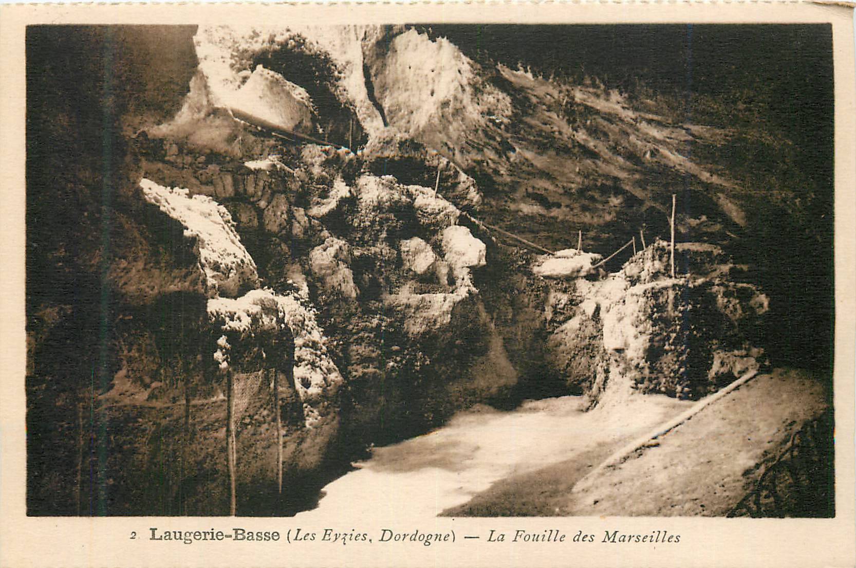 Laugerie-Basse (Les Eyzies, Dordogne) — The Dig of the Marseilles