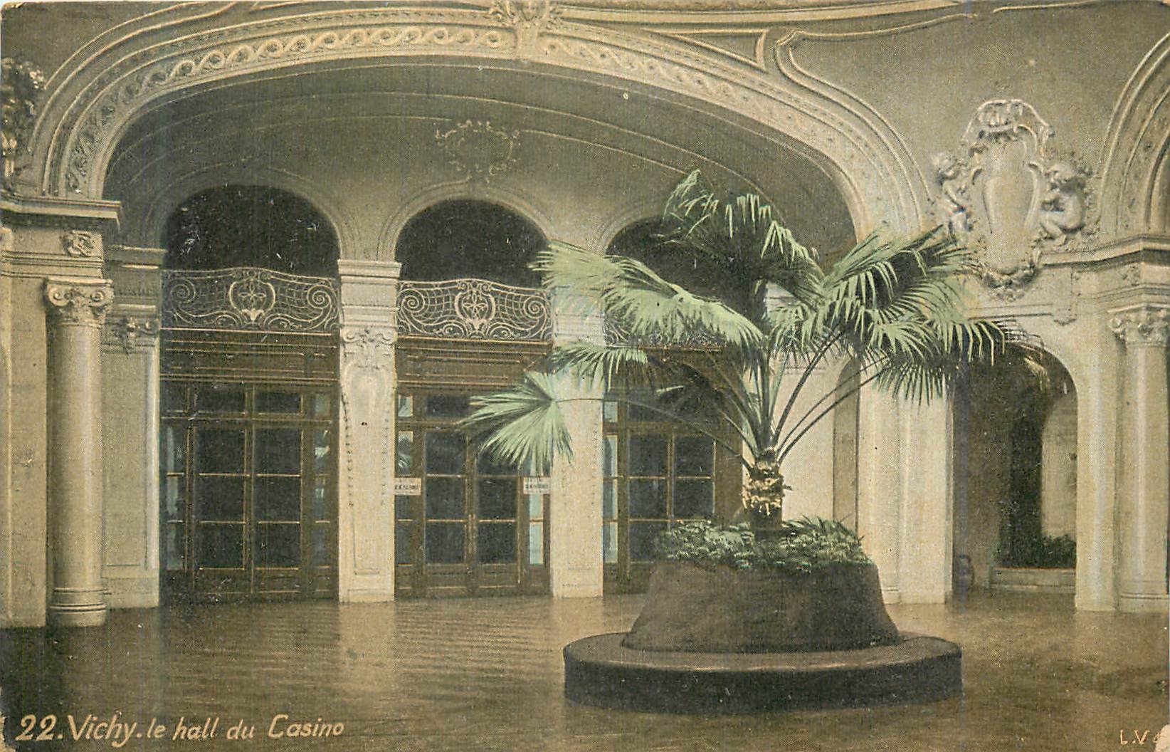 CPA Vichy Le Hall du Casino 