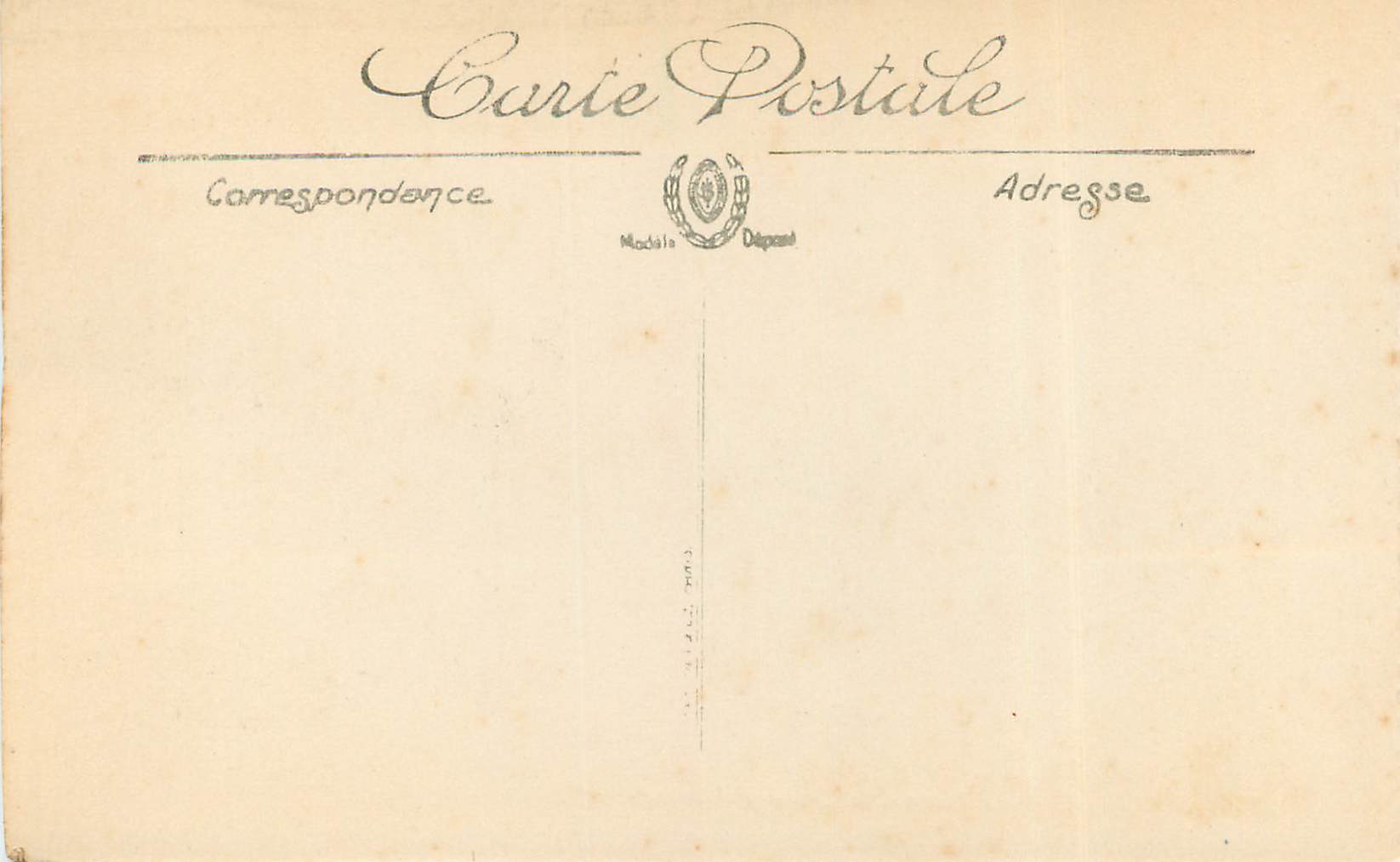CPA Biarritz Le Phare et la Chambre d Amour  — Rückseite