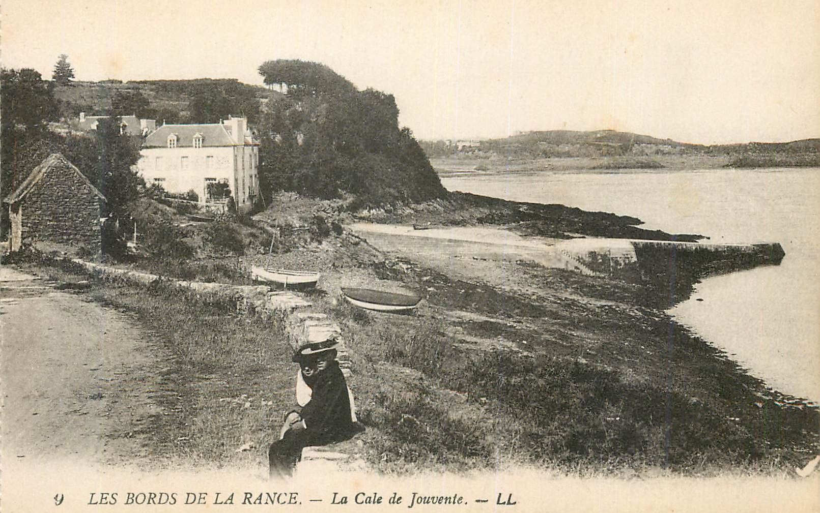 CPA Les Bords de la Rance La Cote de Jouvente 