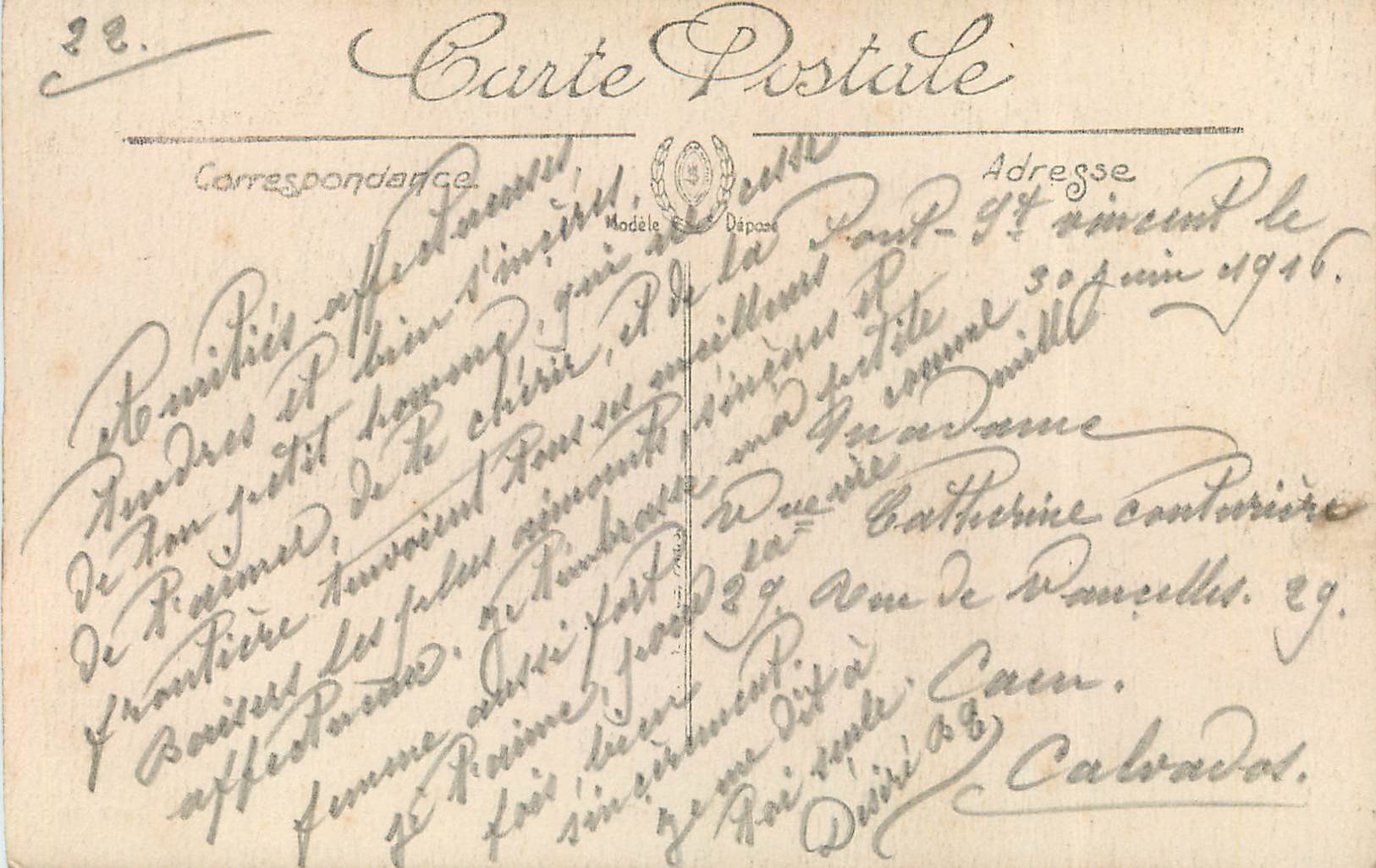 CPA Nancy La Place Stanislas Grilles Jean Lamour  — Verso
