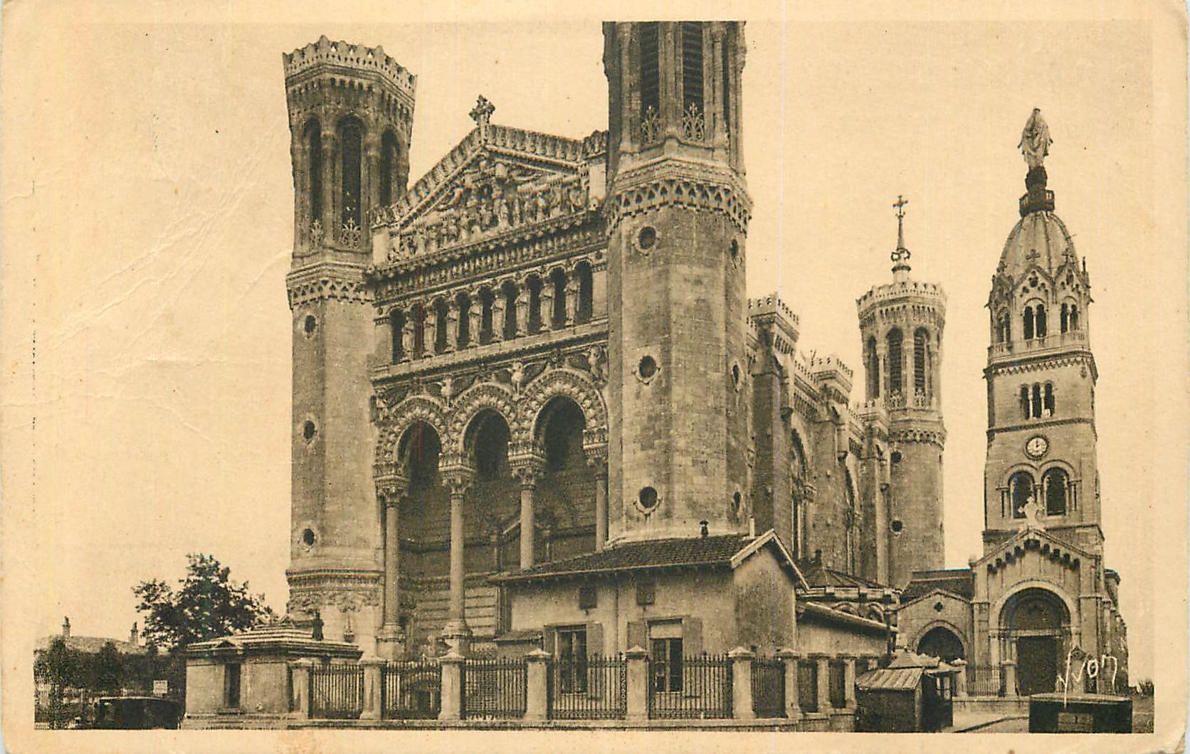 CPA Lyon Rhone Notre Dame de Fourviere 