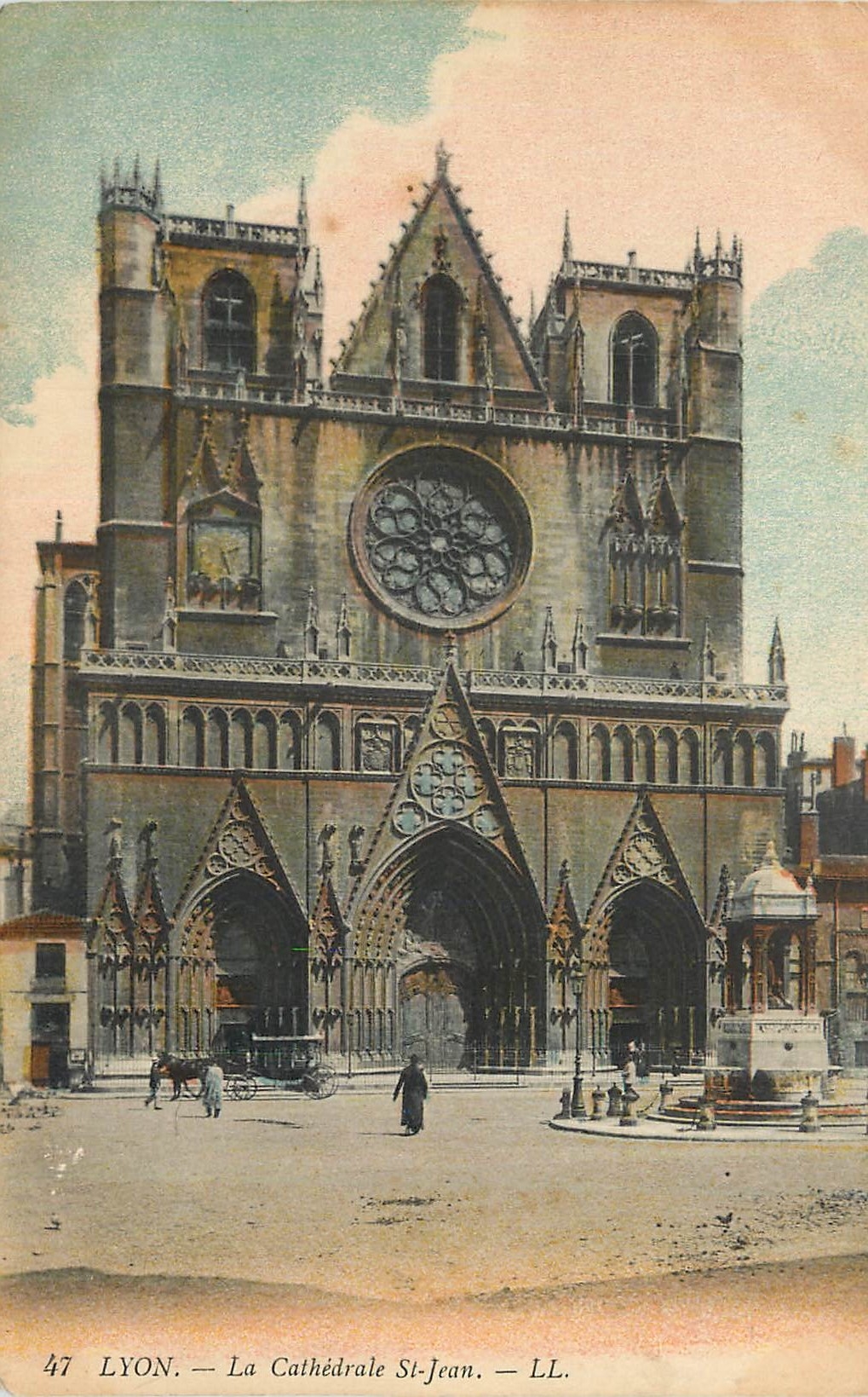 CPA Lyon La Cathedrale St Jean 