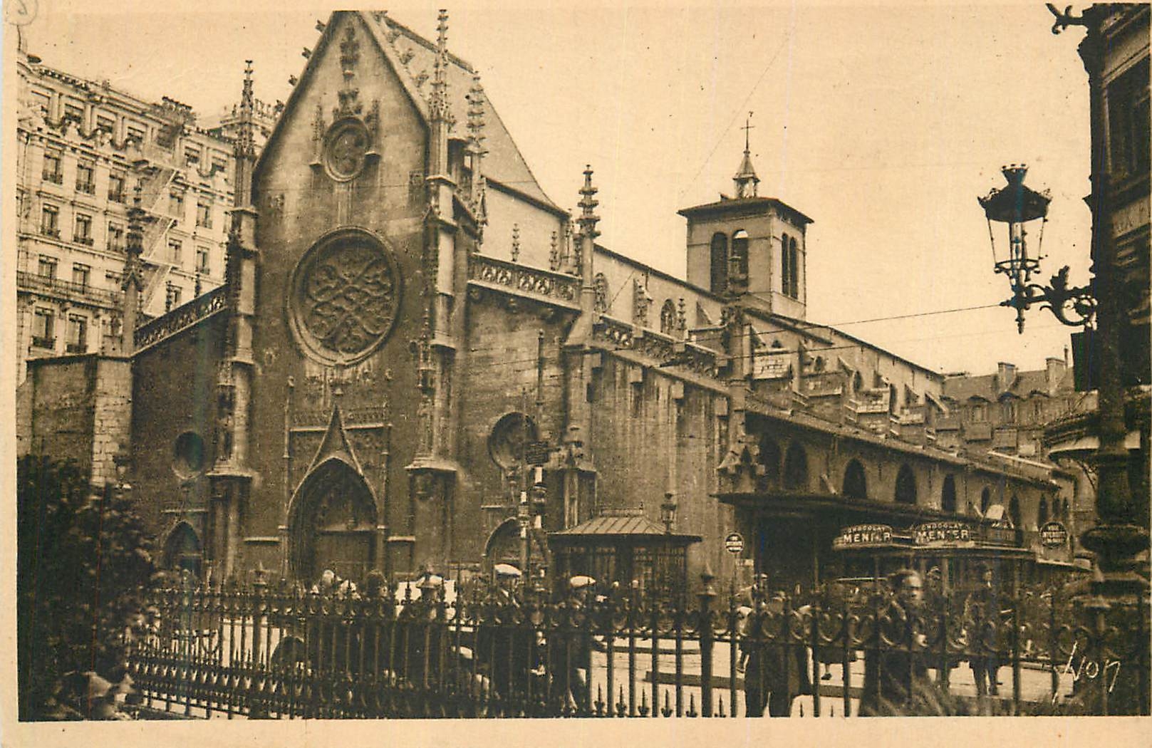 CPA Lyon Rhone Eglise Saint Bonaventure 