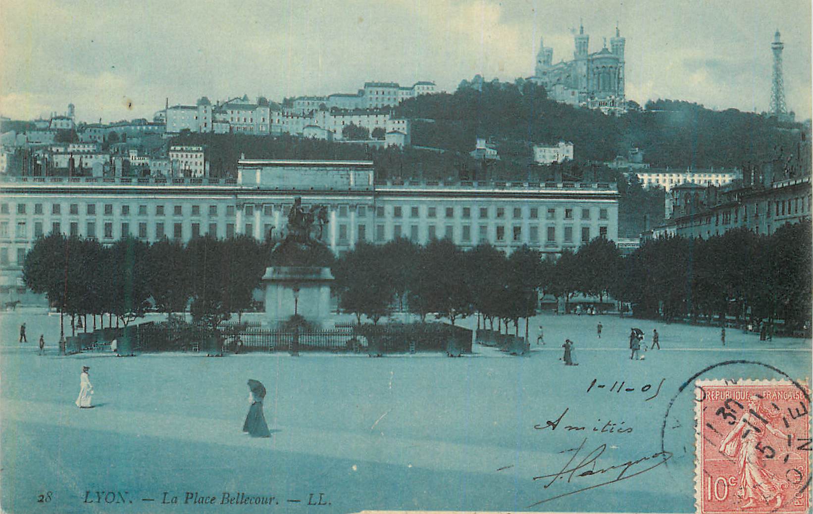 CPA Lyon La Place Bellecour 