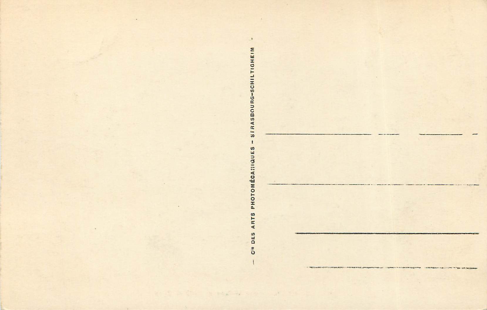 CPA Lyon Pont Wilson et l Hotel Dieu  — Verso