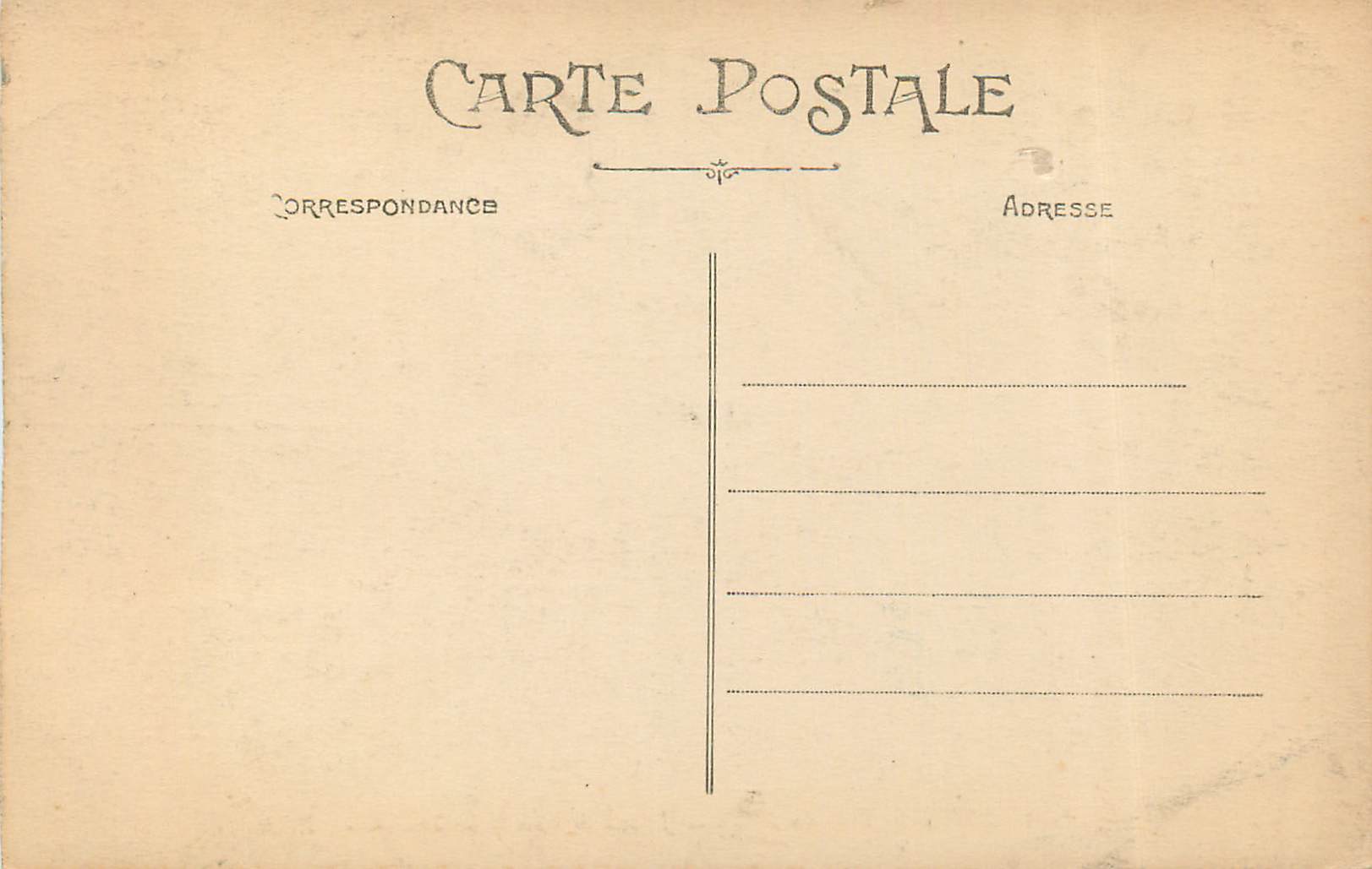 CPA Lyon Pont du Palais de Justice et Coteau de Fourviere  — Verso