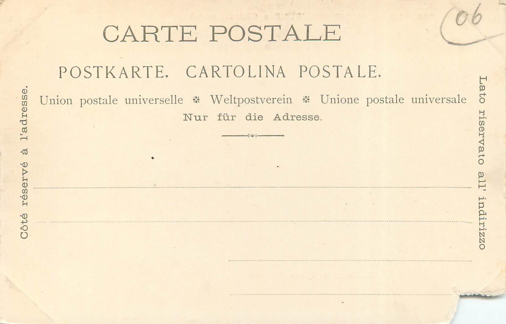 Zitronenblüten-Ernte — Parfumerie Molinard Jeune in Grasse (A.-M.) — Rückseite