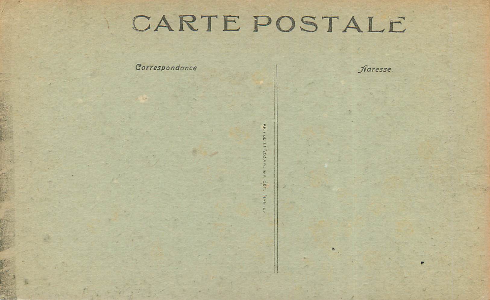 CPA Nantes Vue panoramique du Port Bateaux — Rückseite