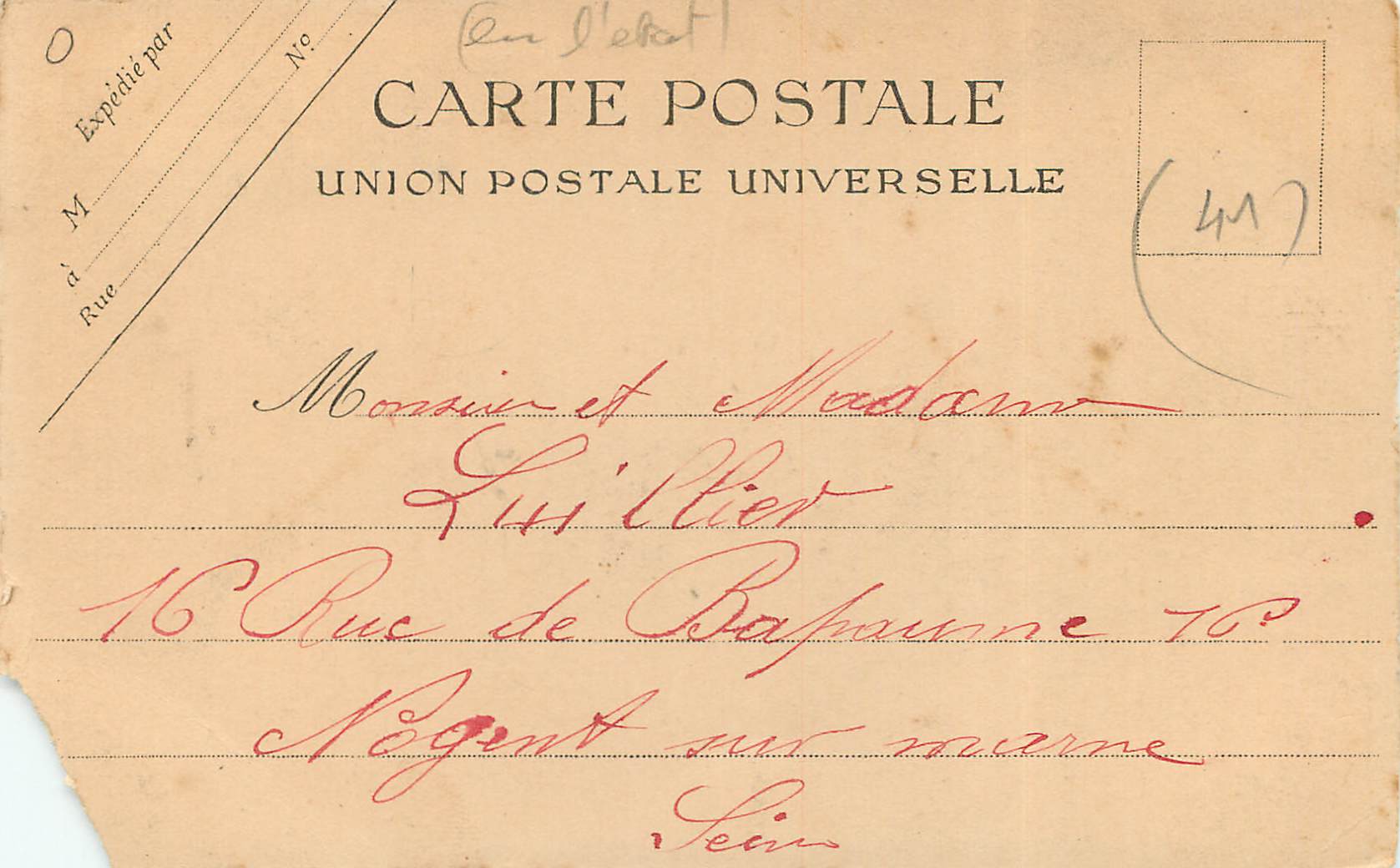 CPA Point Levoy Une vue d ensemble  — Verso