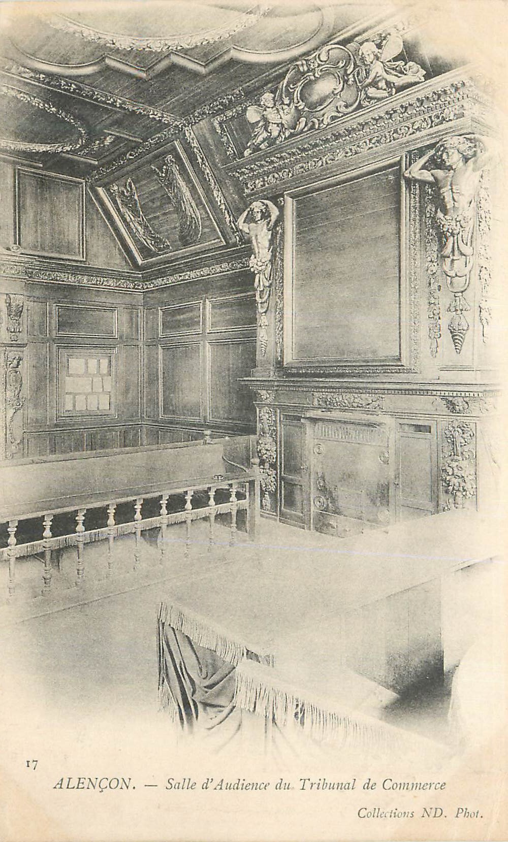 CPA Alencon Salle d Audience du Tribunal de Commerce 