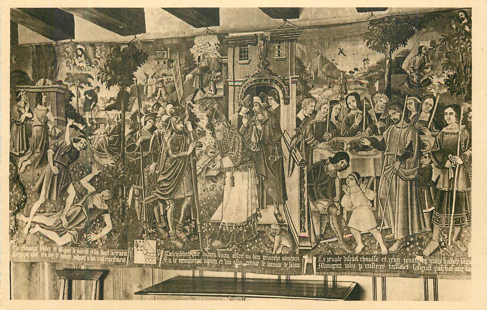 CPA Chateau de Langeais Tapisserie du XV siecle Isabelle de la Jaille 
