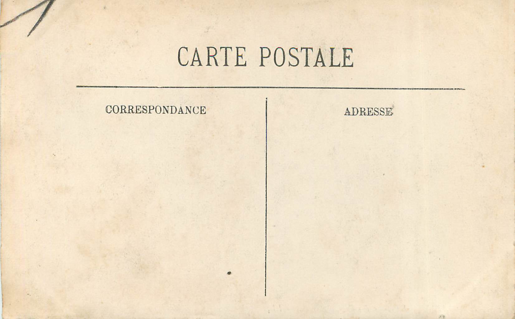 CPA Caen La Tour des Gens d Armes  — Verso
