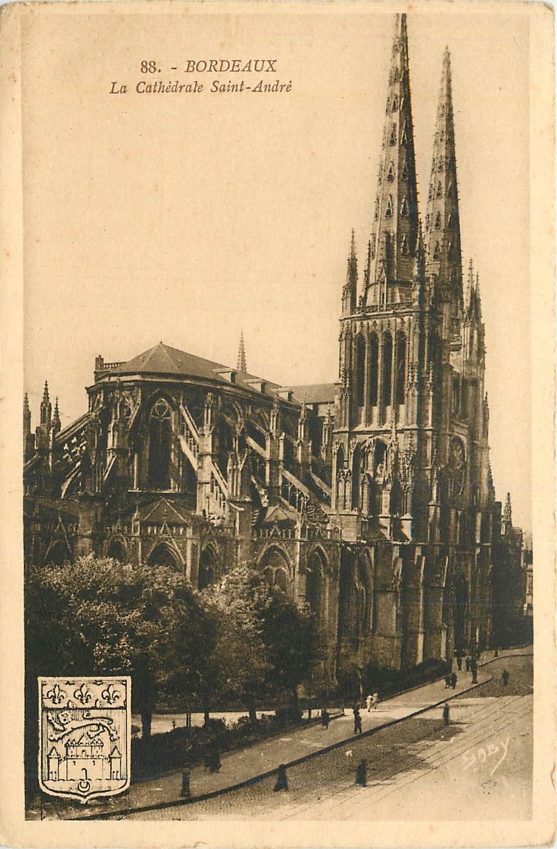 CPA Bordeaux La Cathedrale Saint Andre 
