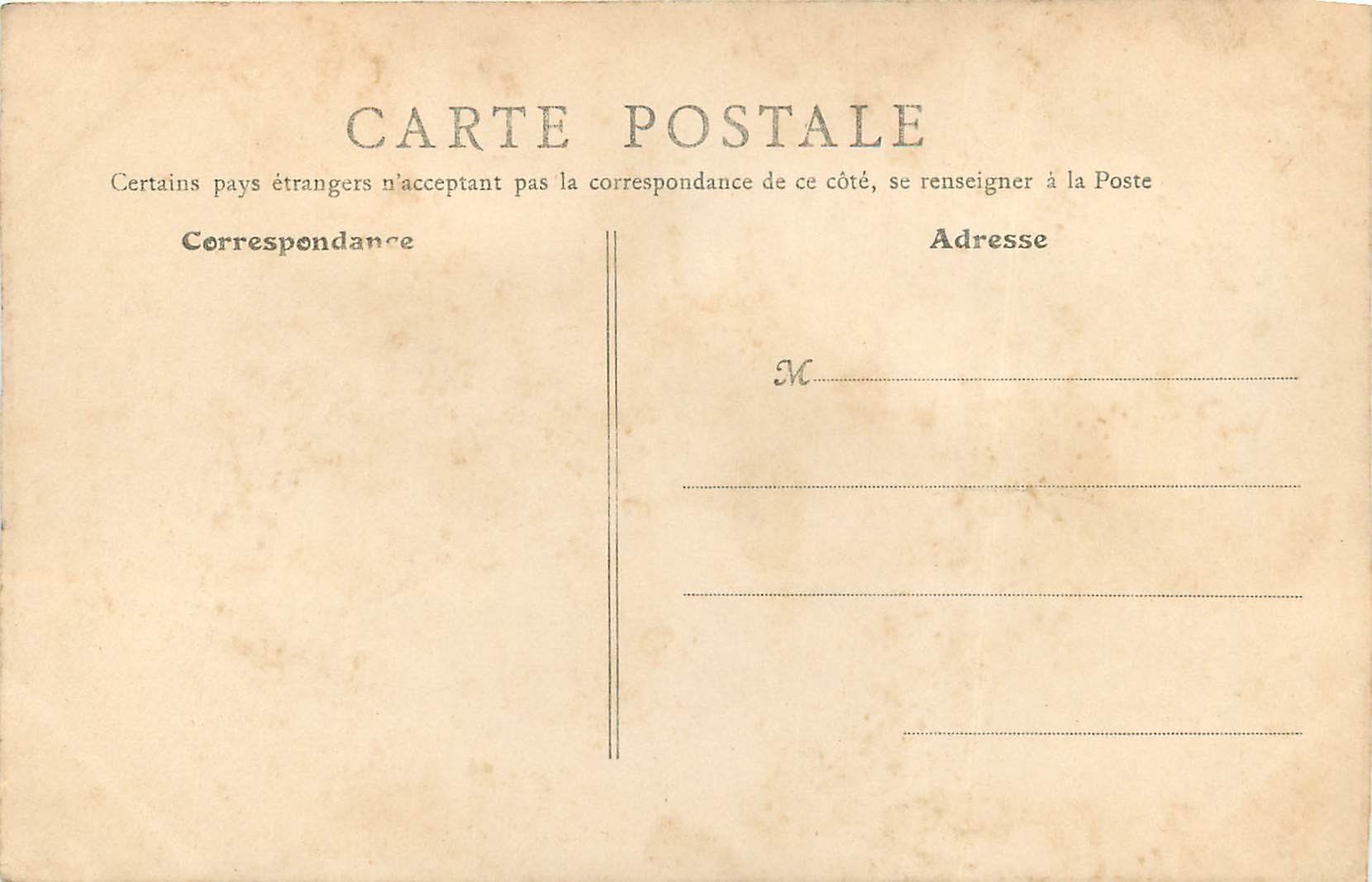 CPA Caen Calvados Vieux Saint Nicolas  — Verso