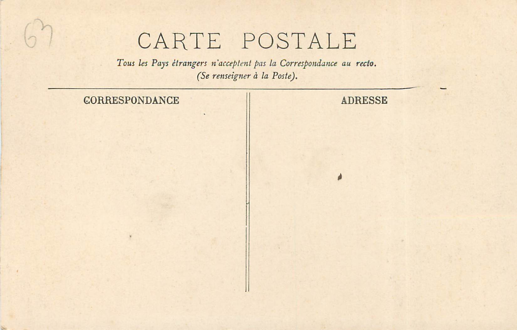 CPA Environs du Mont Dore Les Roches Tuiliere et Sanadoire  — Rückseite