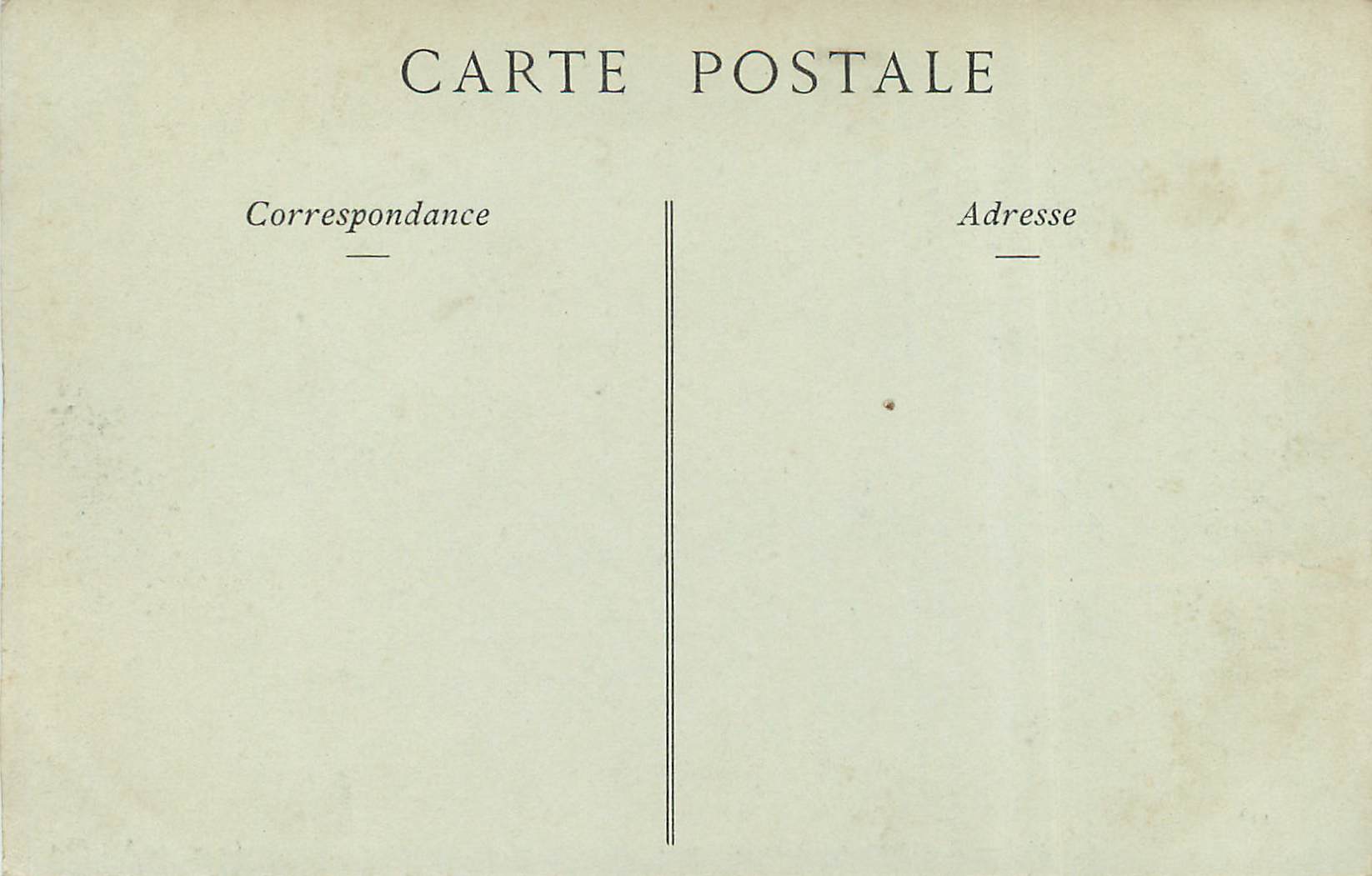 CPA Caen L Abreuvoir Cours La Reine  — Verso