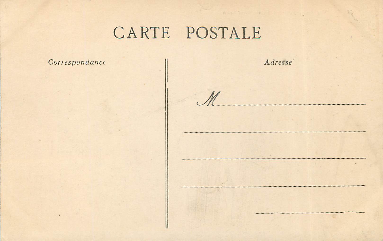 CAEN — Vue générale prise de Saint-Jean — A D — Verso