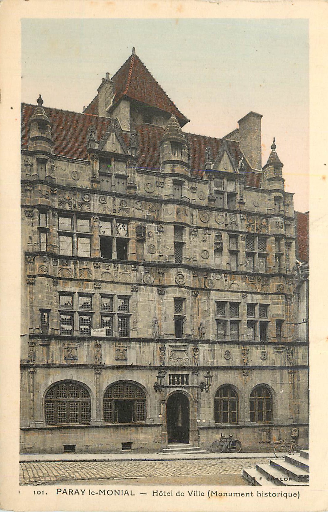 Paray-le-Monial — Hôtel de Ville (Monument historique) — F. Gallon, n°101