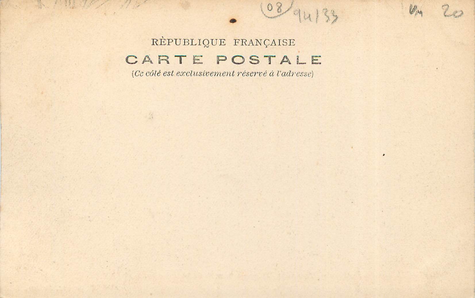 CPA Sedan La sous prefecture ou Napoleon III passa la nuit de la bataille  — Rückseite