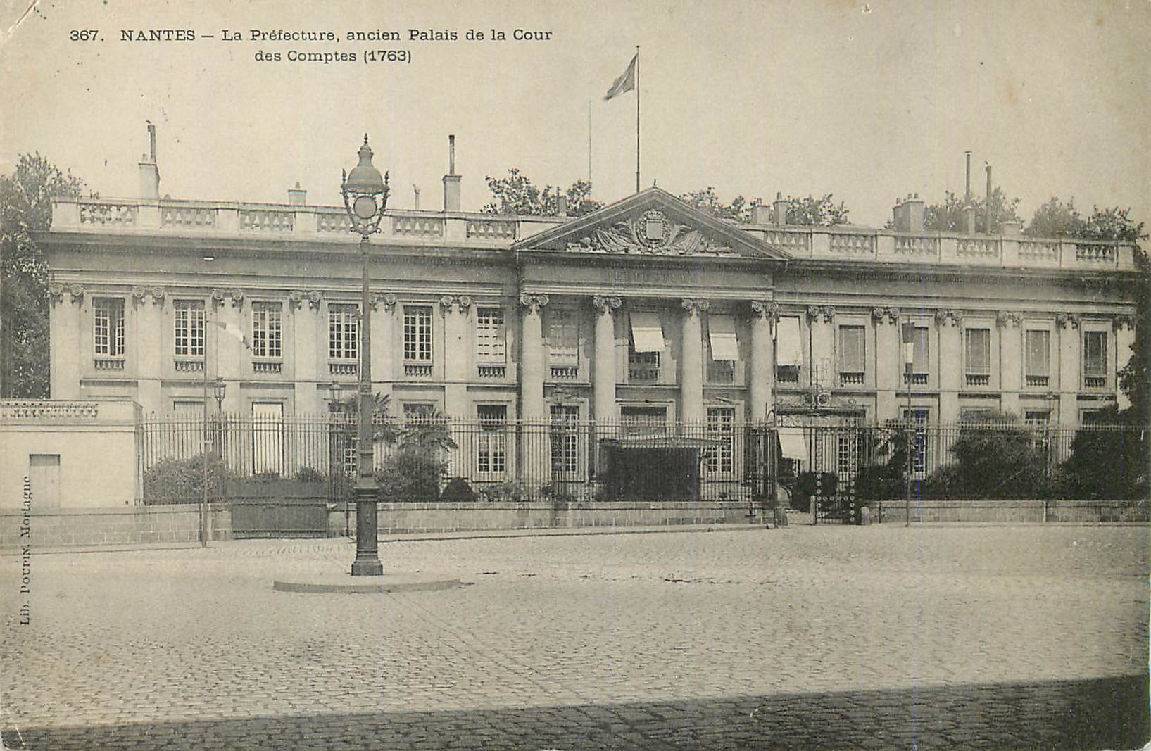 CPA Nantes La Prefecture ancien Palais de la Cour des Comptes 