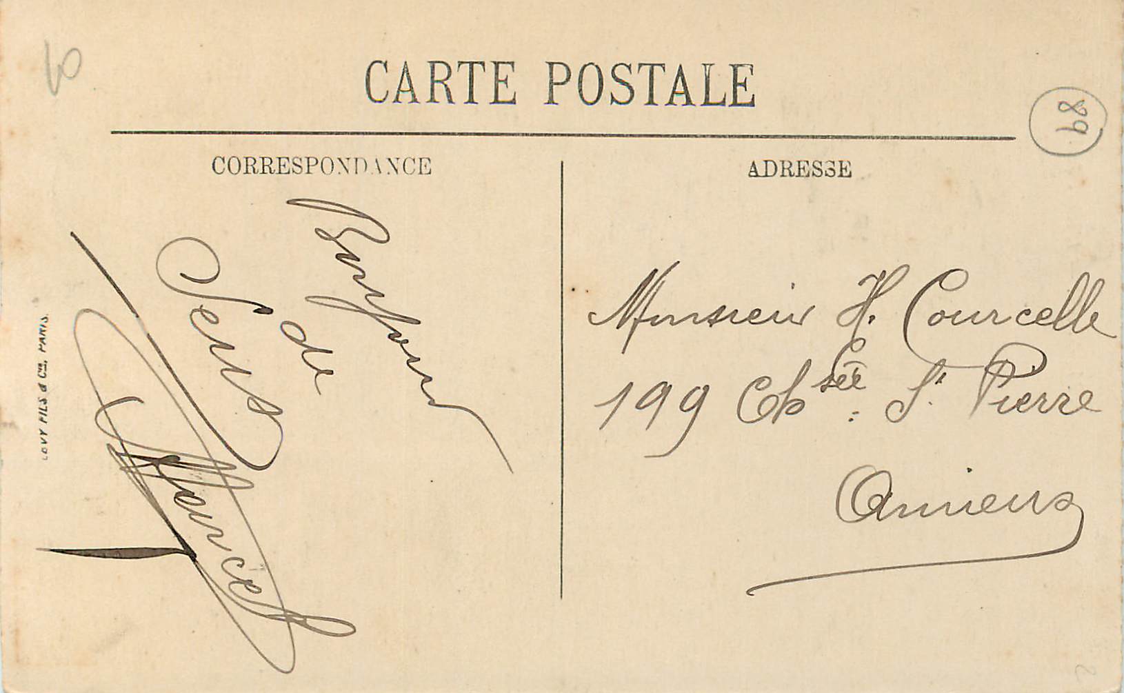 Sens — L'Hôtel de Ville — Édition Fuvard, n°124 — Reverso