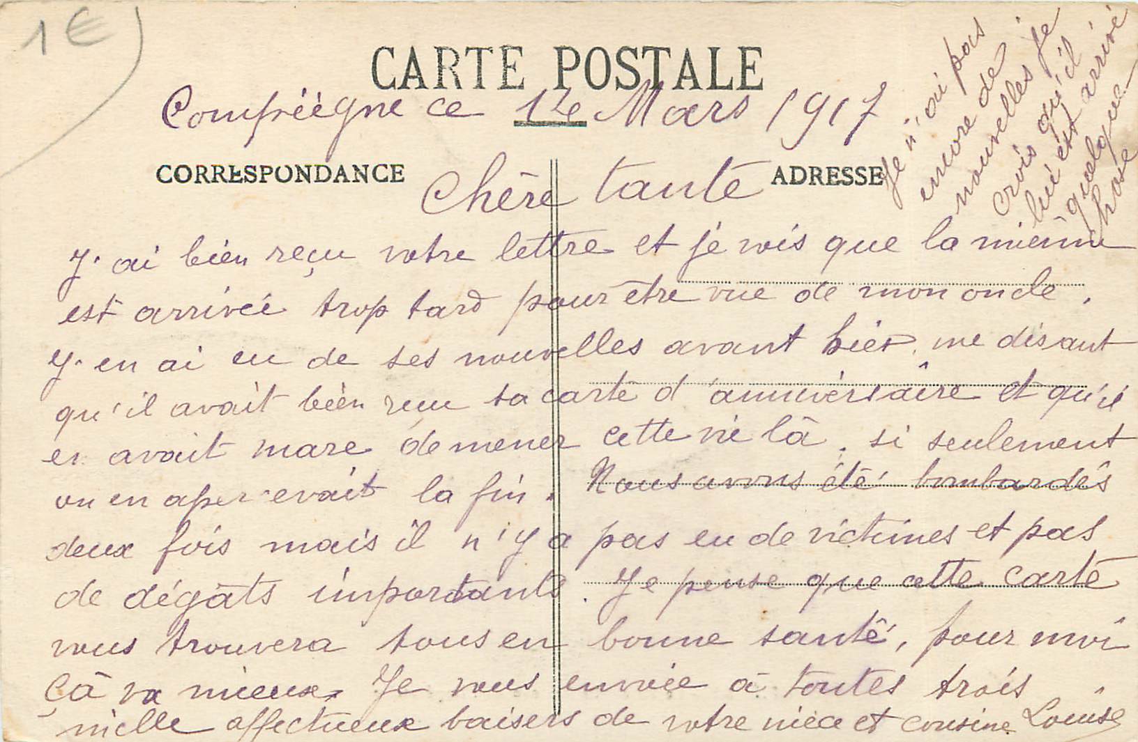 CPA Compiegne Le Parc Le Berceau de l Imperatrice  — Rückseite