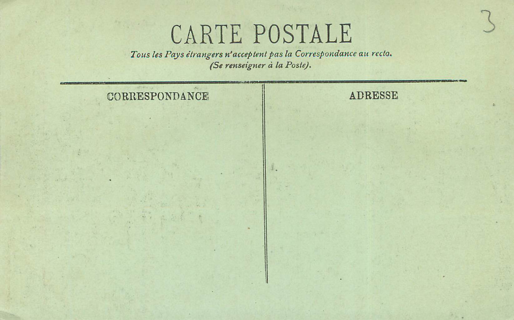 CPA Environs du Mont Dore La Cascade de Queureilh  — Verso