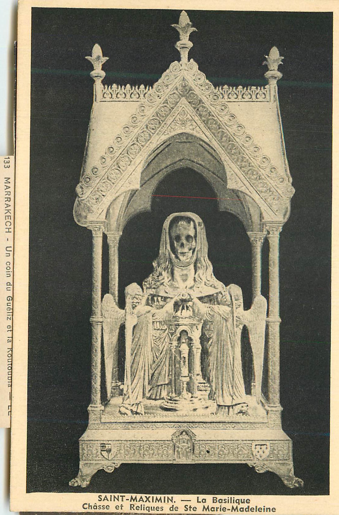CPA Saint Maximin La Basilique Chase et Reliques de Ste Marie Madeleine 