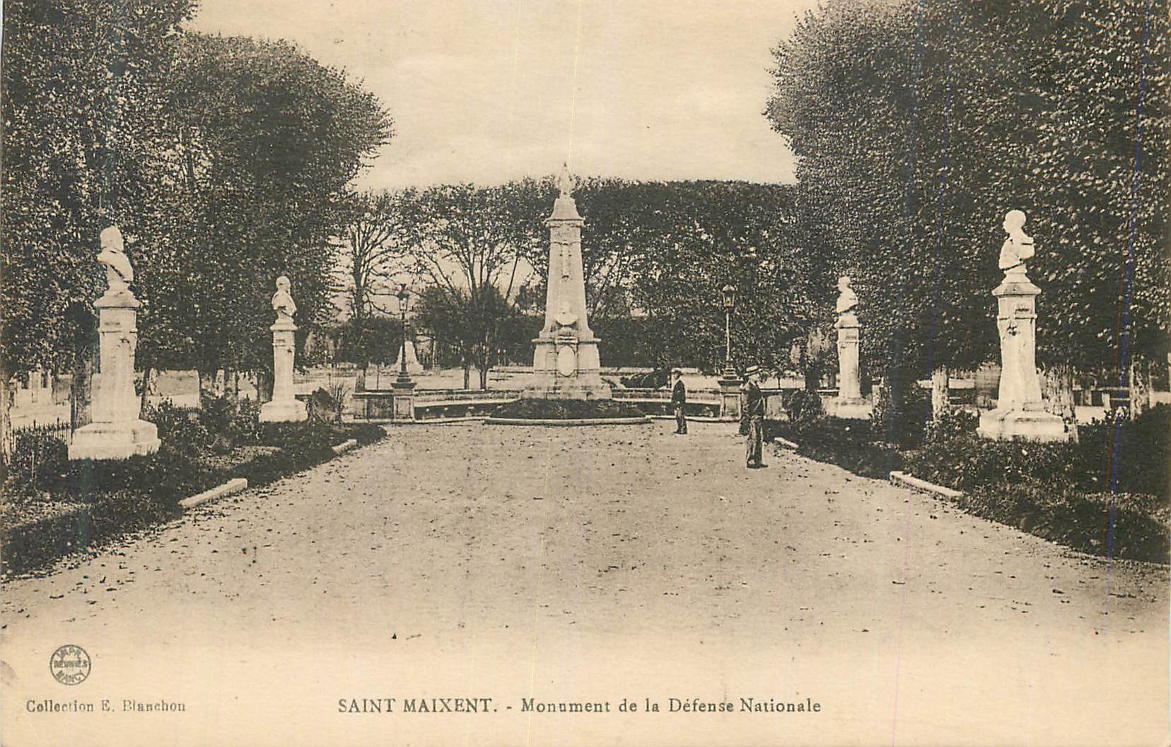 Saint-Maixent - Monument de la Défense Nationale — Collection E. Blanchon