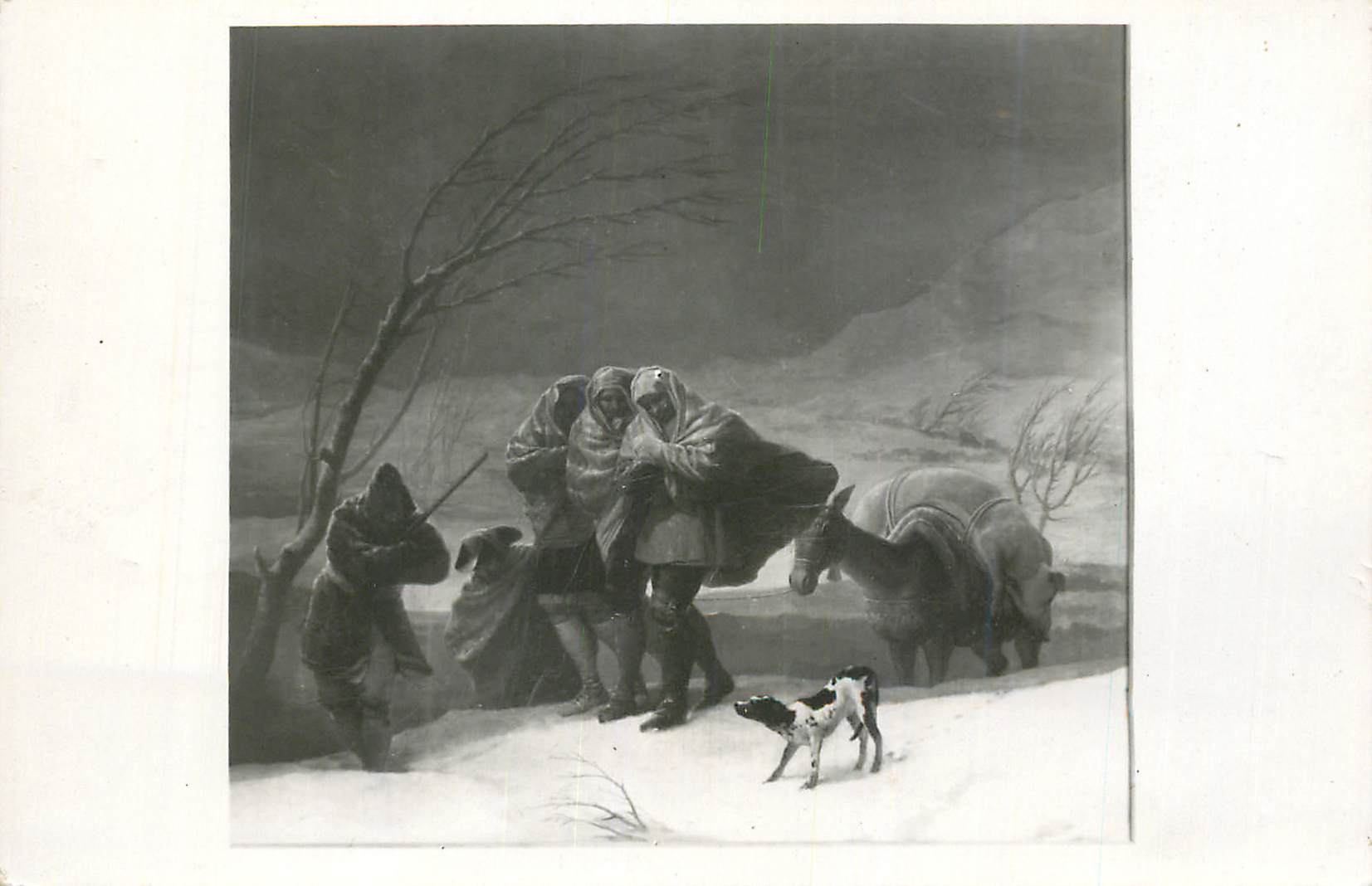 CPM Goya La Nevada Museo del Prado D32