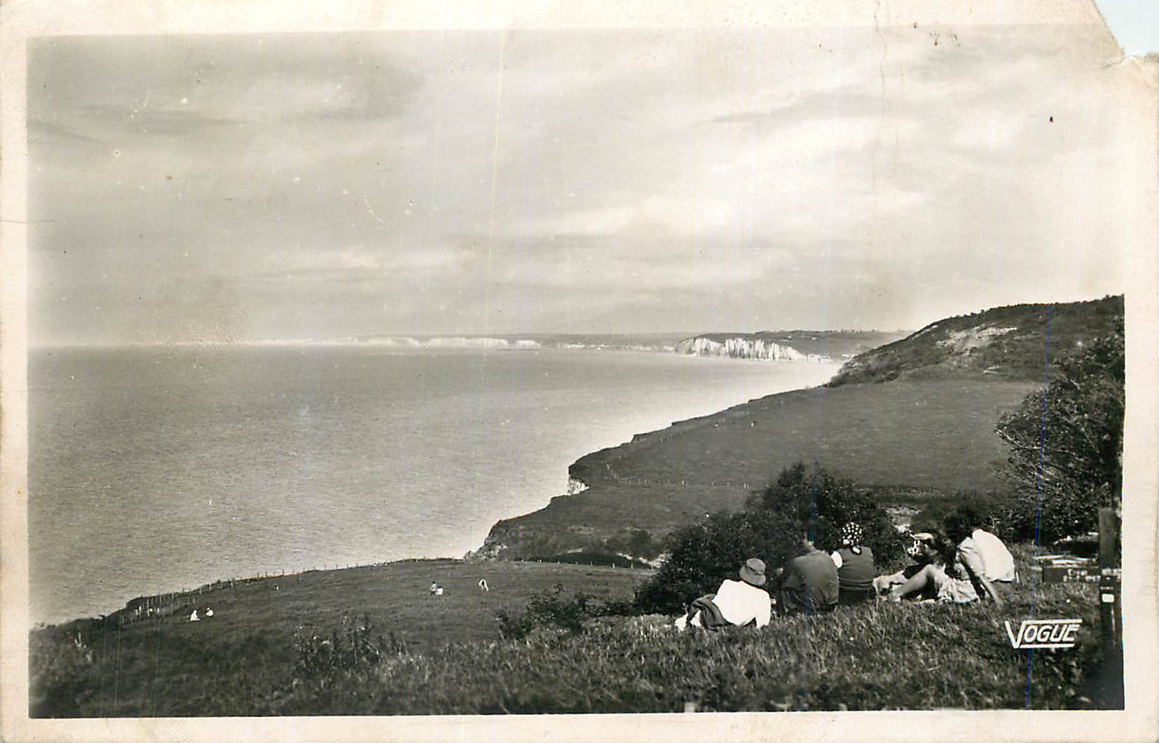 CPM Varengeville sur Mer Vue generale sur les falaises 