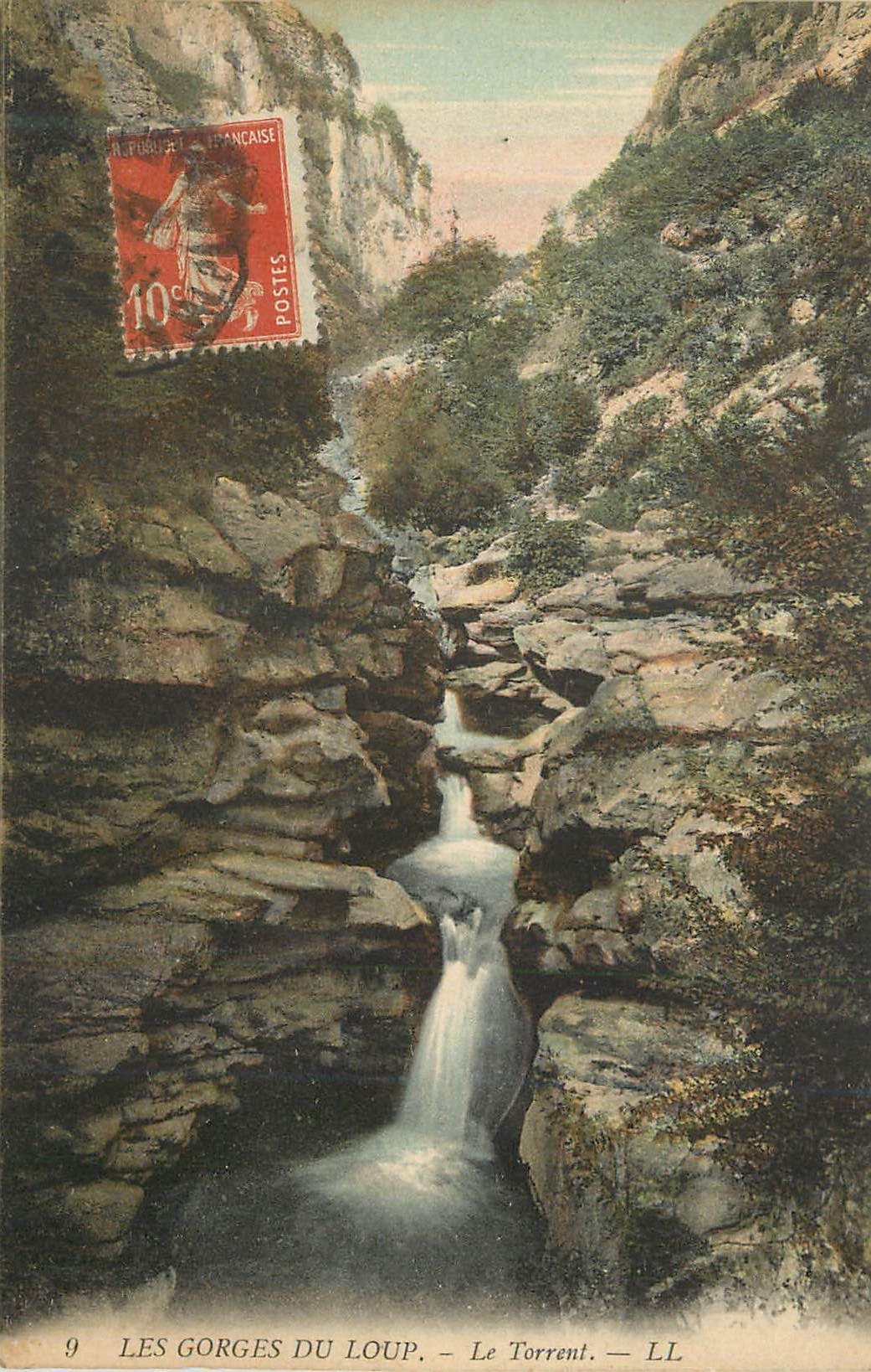 CPA Les Gorges du Loup Le Torrent 