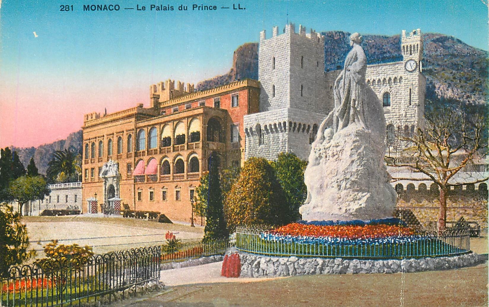 CPA Monaco Le Palais du Prince 