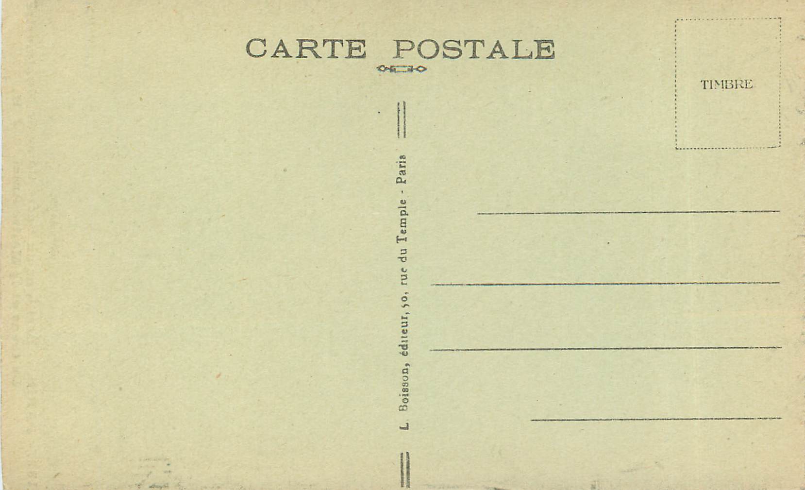 Paris — Basilique du Sacré-Cœur de Montmartre — Le Cœur et le Maître-Autel — Rückseite