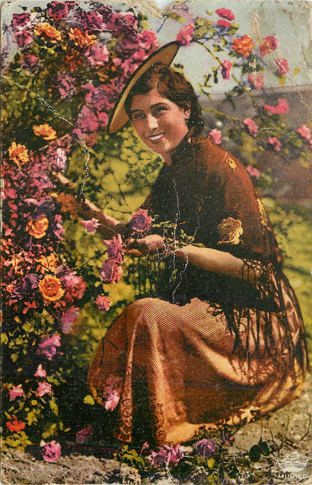 Woman Among Roses — Côte d'Azur — Éditions D'Art Monnier, n°65