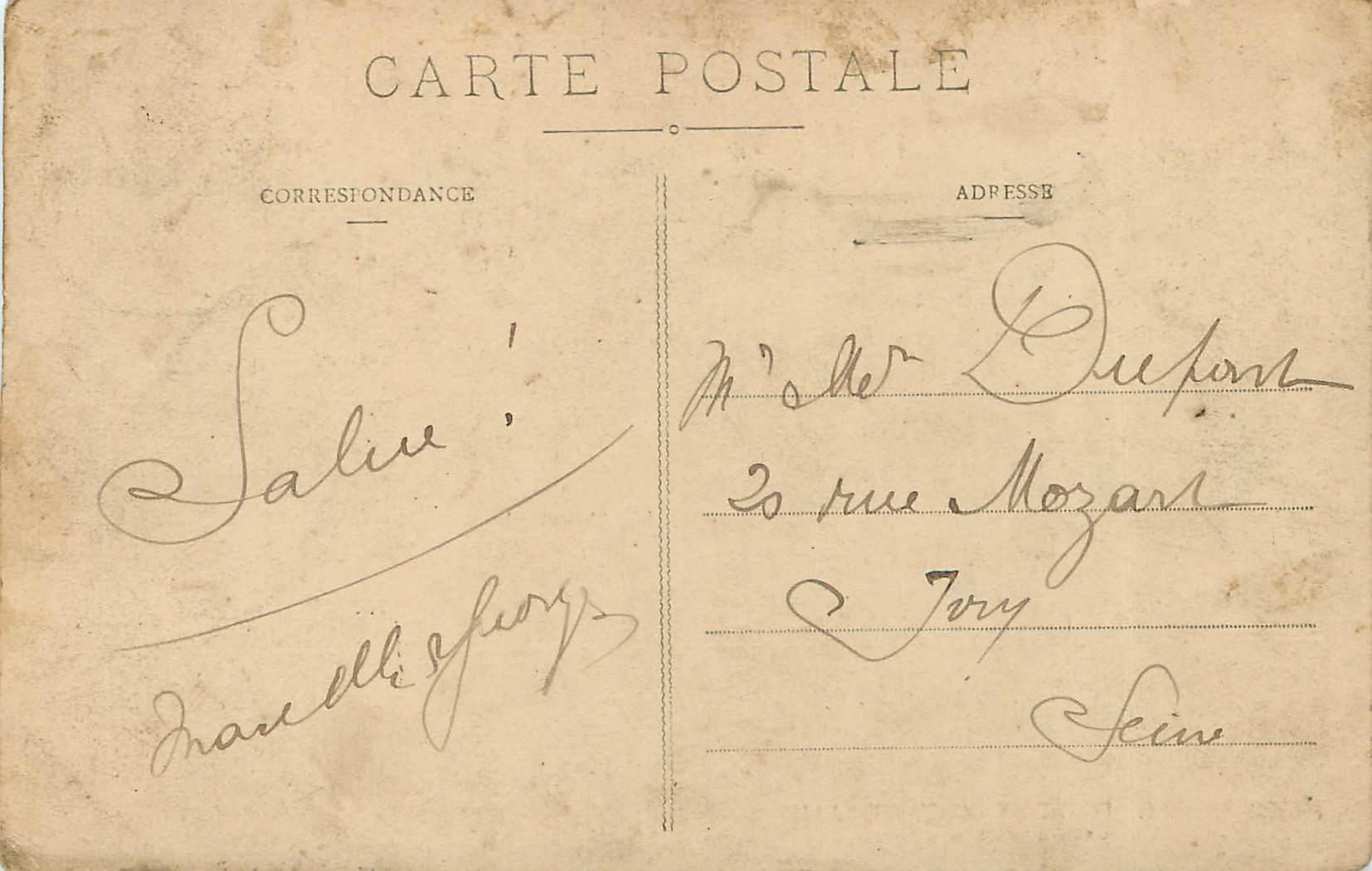 Bosque de Fontainebleau — Chaos y Mastodontes de Apremont — n° 386 — Reverso