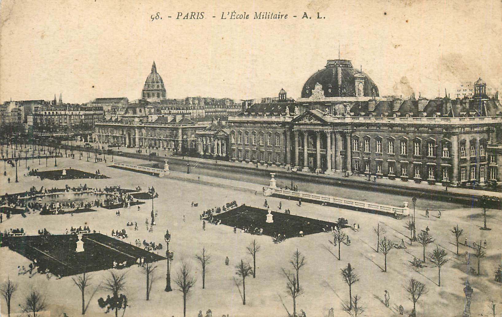 CPA Paris L Ecole Militaire 