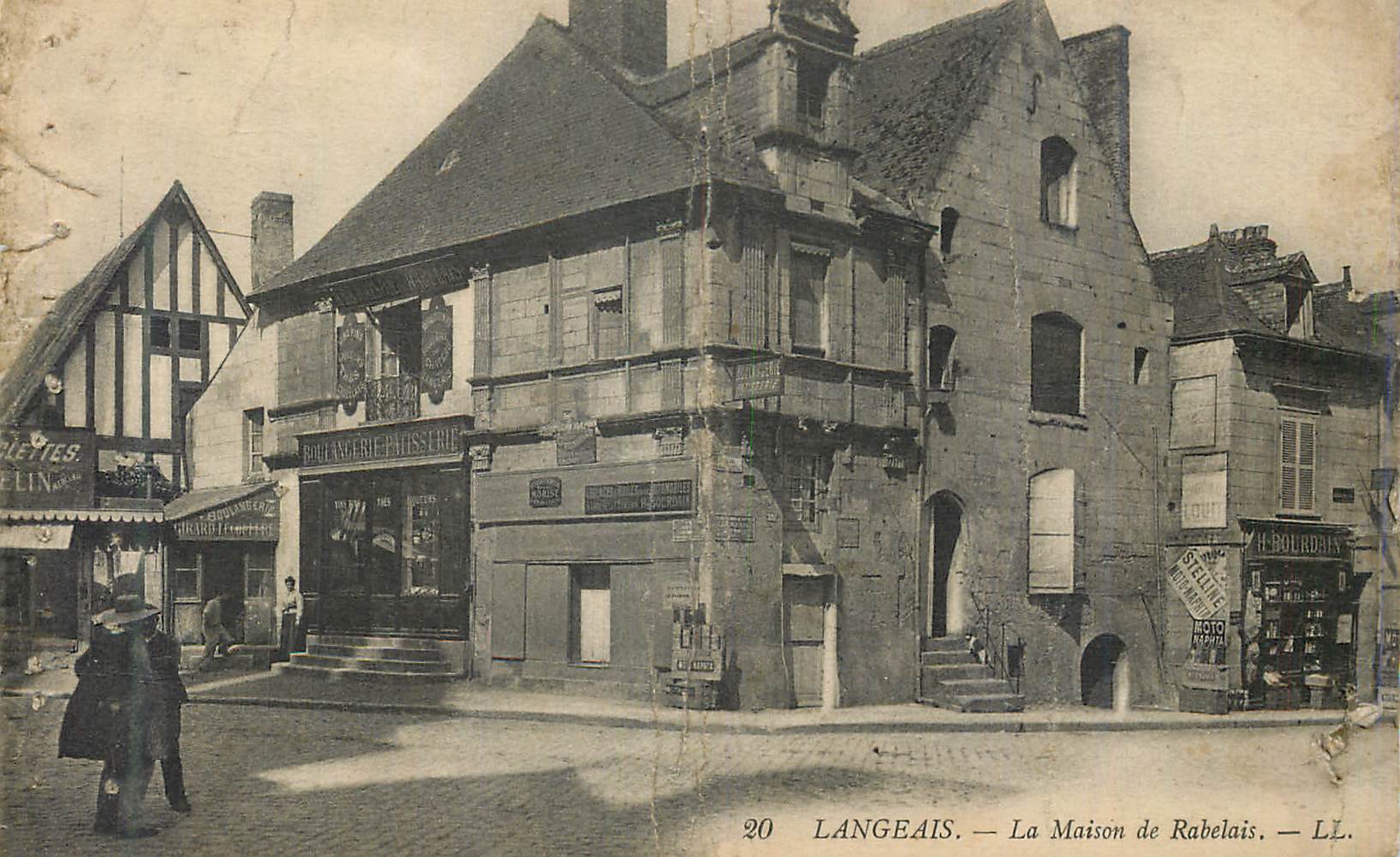 CPA Langeais La Maison de Rabelais 
