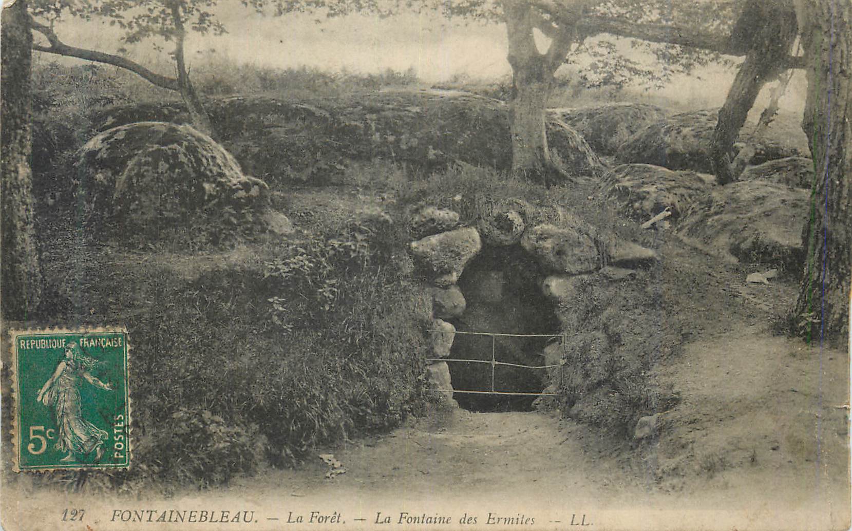 Fontainebleau — La Foresta — La Fontana degli Ermiles — LL. — N° 127