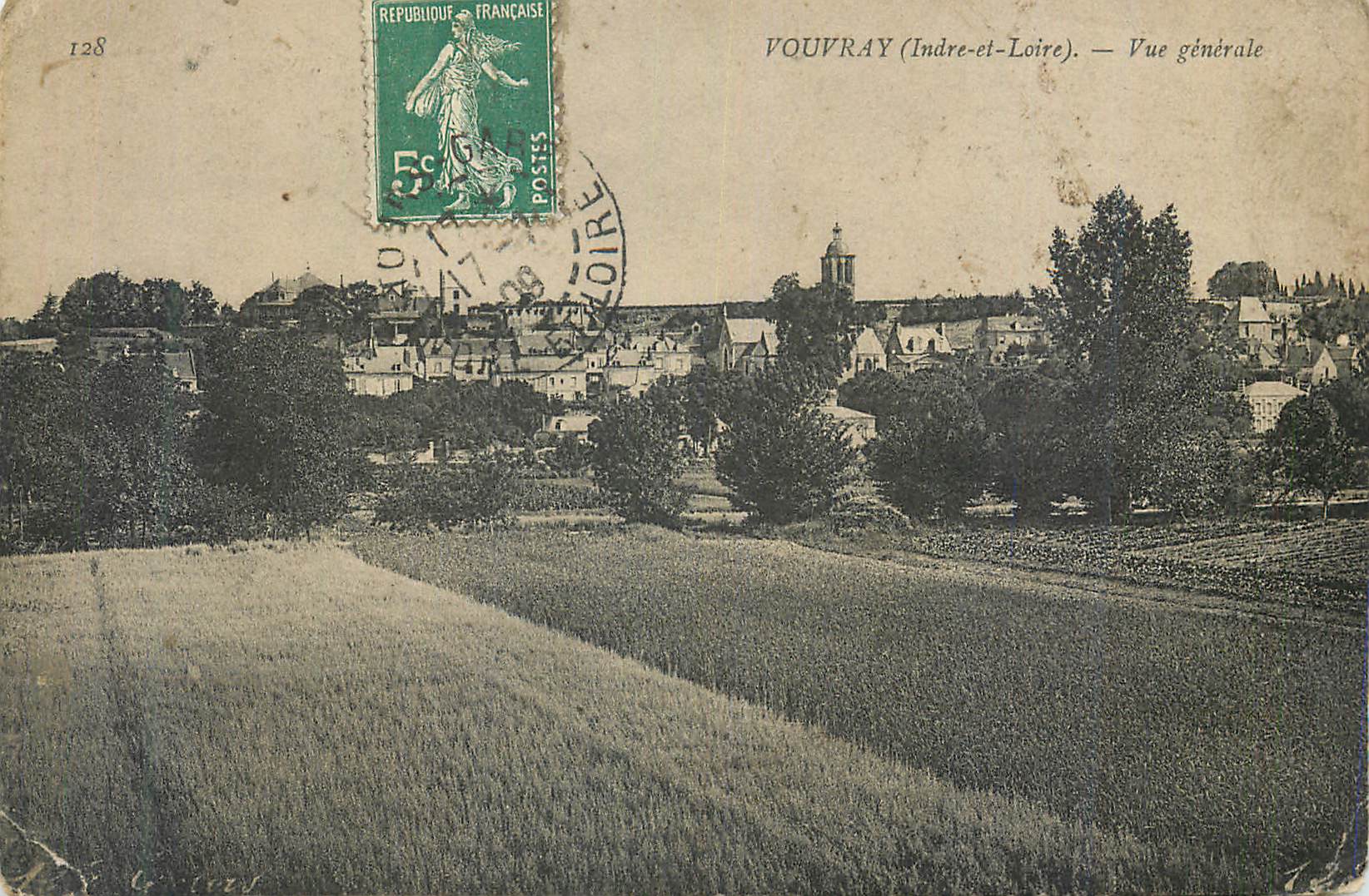 CPA Vouvray Indre et Loire Vue generale 