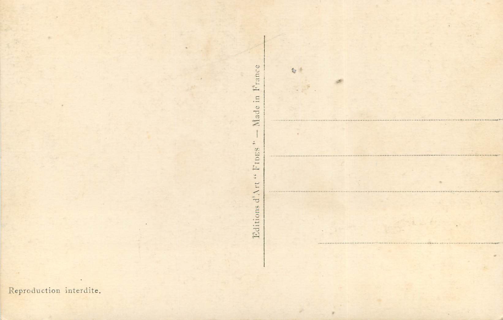 CPM St Gildard Nevers  — Rückseite