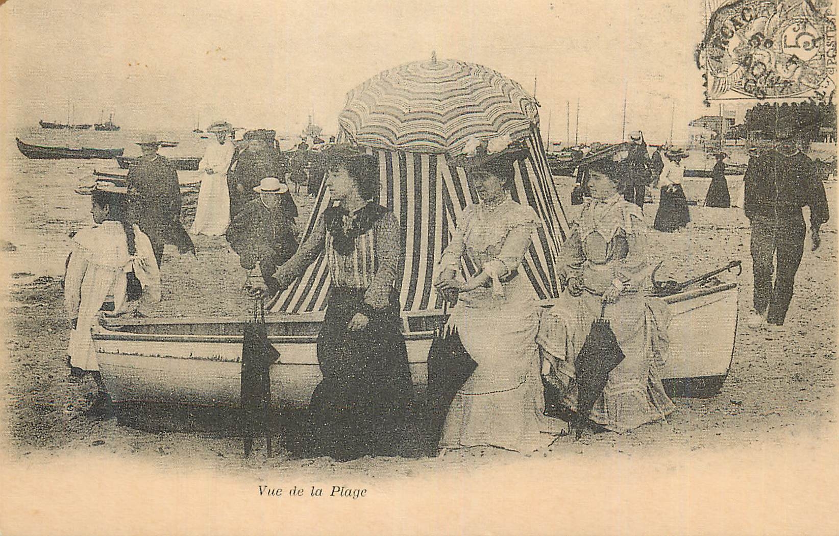 REPRO Vue de la Plage 