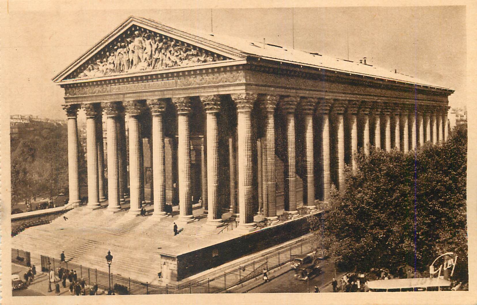 CPA Paris et ses Merveilles Eglise de la Madeleine 