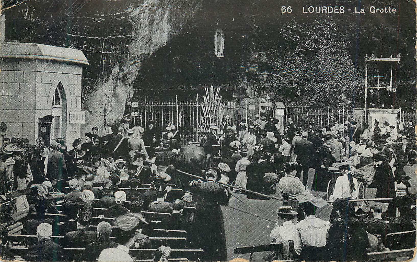 CPA Lourdes La Grotte 
