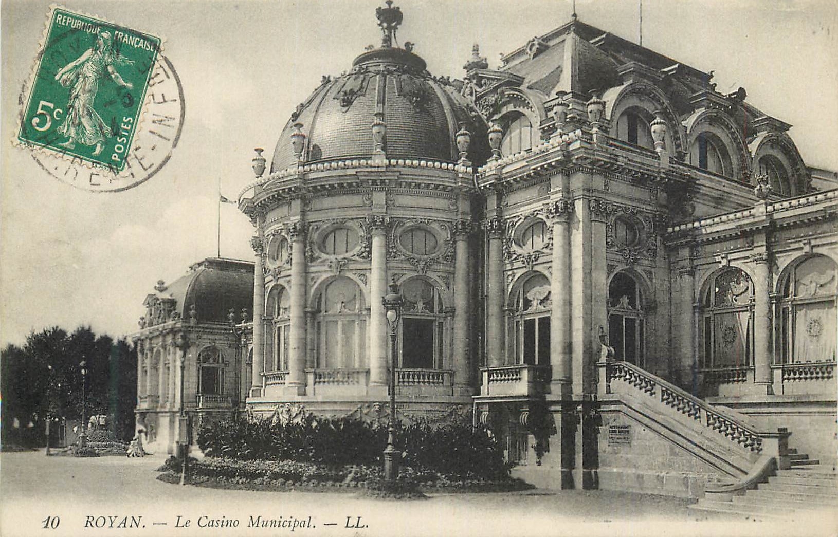 CPA Royan Le Casino Municipal 