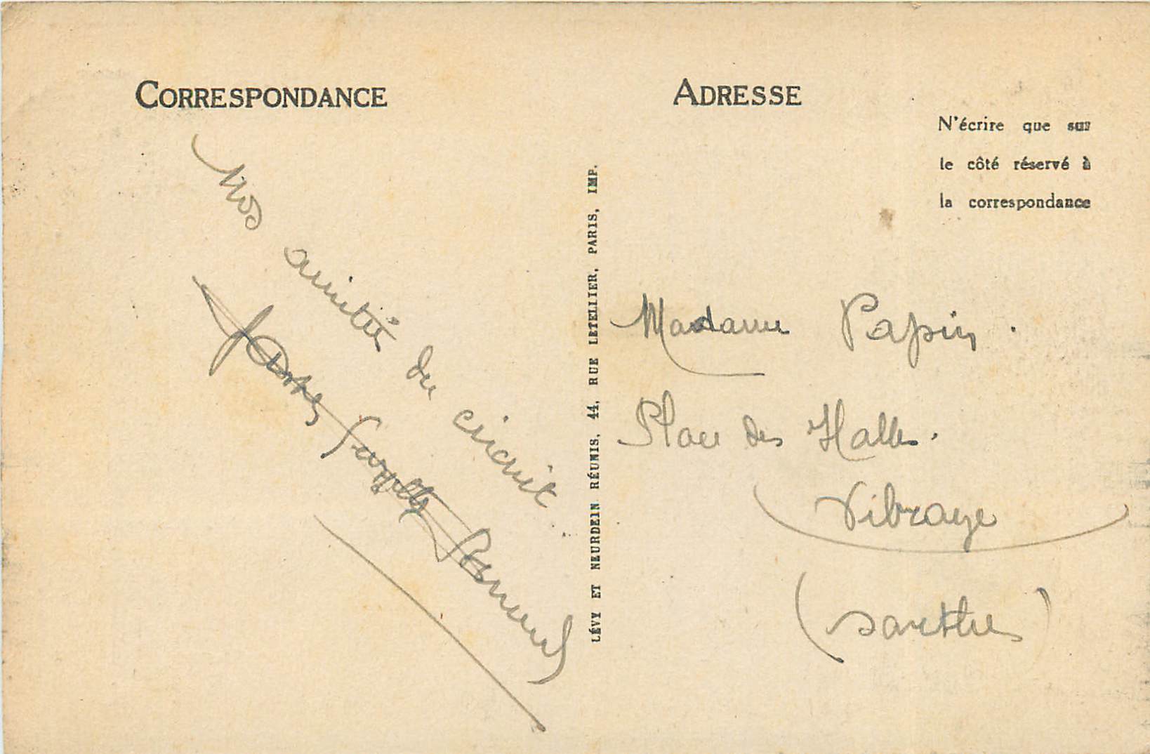 CPA Deauville La Plage Fleurie Hotel Royal  — Verso