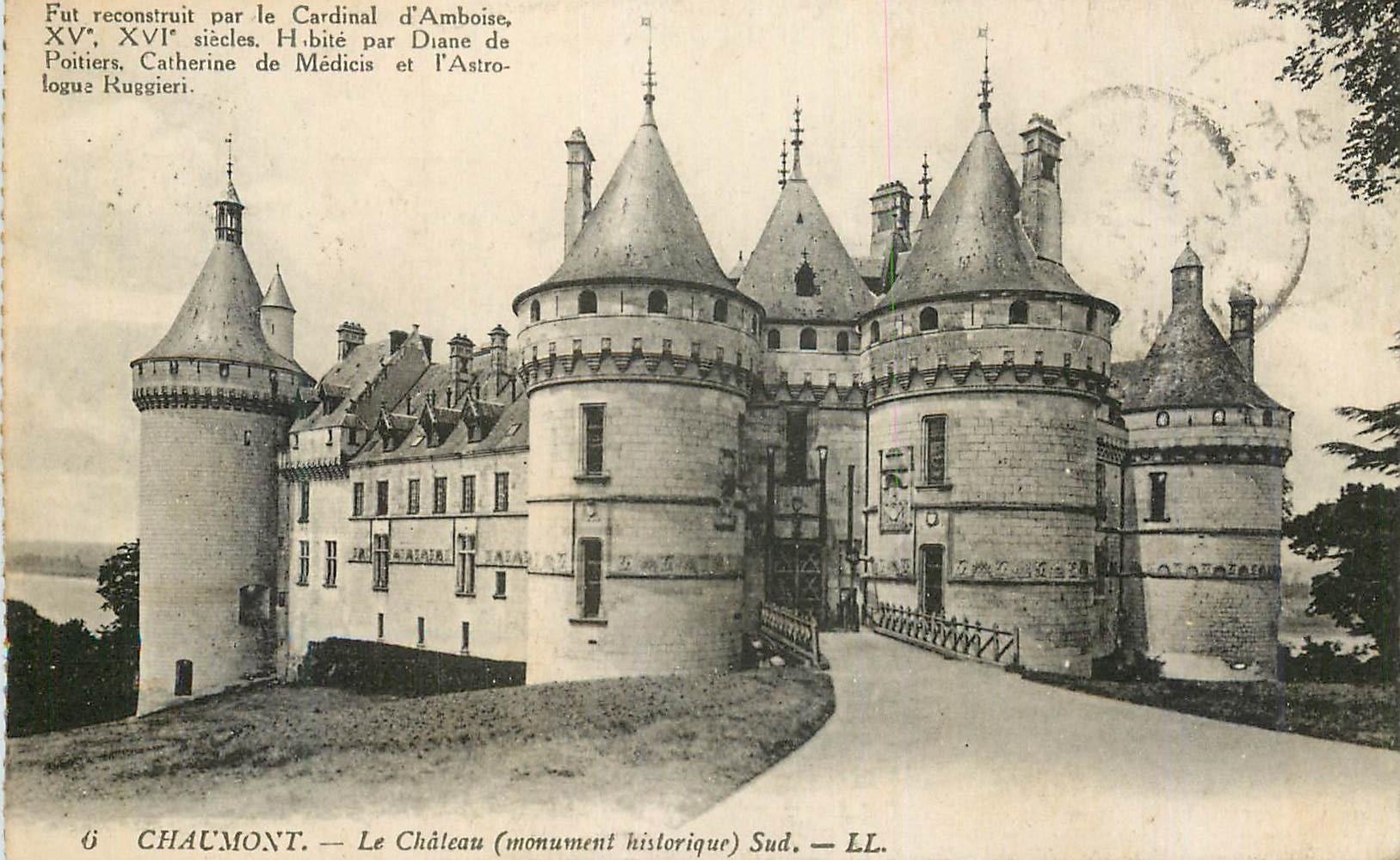 CPA Chaumont Le Chateau monument historique Sud 
